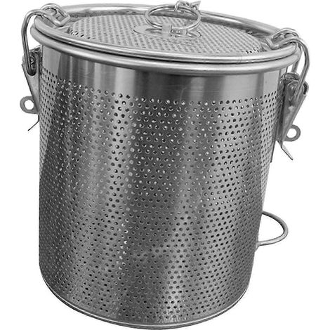 Passoire à thé en forme de boule, panier à épices avec crochet à chaîne, passoire à épices en maille, filtre à épices facile à nettoyer pour restaurant-12cmx13cm