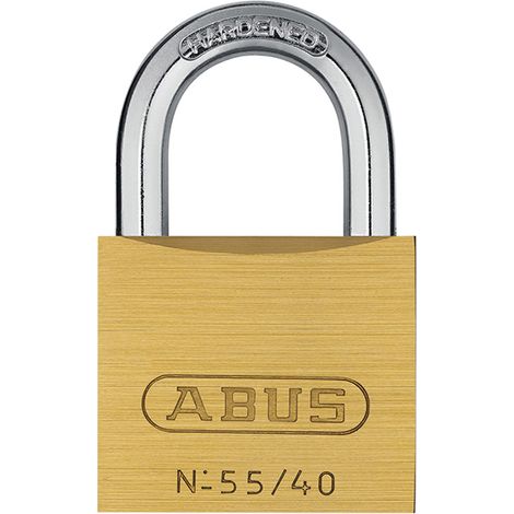 55/40Mm Brass Padlock Carded