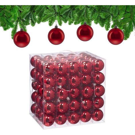 Set di 100 palline lucide per lalbero di natale (1/5)