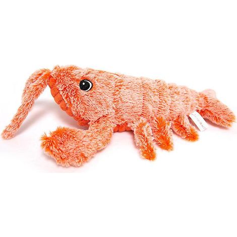 lobster Interactive Electronic Cat Toys - Jouet Lectrique, Sac Gazon Rechargeable Pour Chat - Peluche Lavable, Rechargeable Par Usb - Jeux De Cha (1/4)