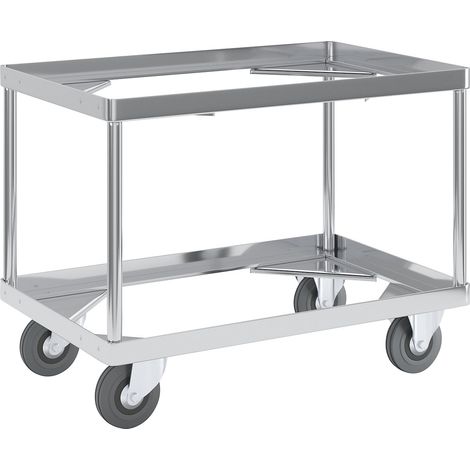 Certeo, Plateau roulant en aluminium, hauteur de chargement 440 (1/5)