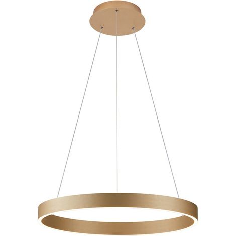 Italux Brasco Up Down  Suspension LED Brasco I 60 cm, couleur or, 3000/4000 K, 2 LED (1/2)