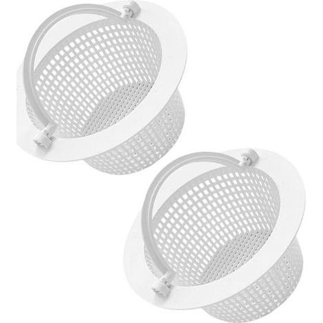 16 cm Pool-Skimmerkorb, Ersatzkorb für Standard-Skimmer-Pool-Vorfilter mit Griff zur einfachen Entnahme, chlorbeständig (1/5)