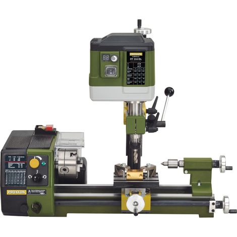 Unita Foratura Fresatura Brushless 250W 400-6000 giri Proxxon pf 250/bl