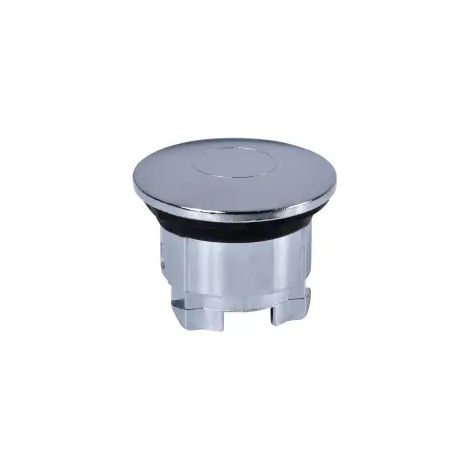 bouchon obturateur - rond en métal - crhomé - schneider zb4sz3 (1/2)