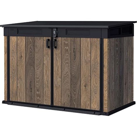 COFRE BAUL ARCON RESINA KETER JARDIN HORIZONTAL SIGNATURE MARRON 2020 L