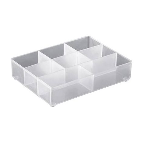 RAACO INSERT DE COFFRET DE RANGEMENT (L X L X H) 109 X 79 X 24 MM NOMBRE DE COMPARTIMENTS: 8 115766 (1/6)
