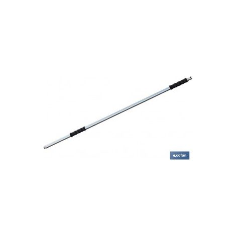 Brosse de lavage de voiture à barre métallique + prise rapide 90 cm.
