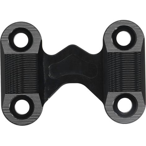 Schwarze CNC-gefräste Aluminium-Lenkerhalterung für Motorräder ADV150 2019 2020 (1/5)