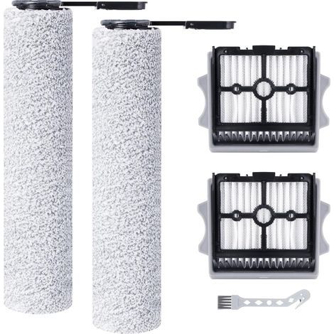 Rouleau de brosse de rechange et Filtre HEPA pour Tineco Floor One Stretch S6/Switch S6 Stretch/Switch S7 Stretch/S7 Stretch Steam/i6 Stretch/i5 Stretch Aspirateur Eau et Poussière Laveur de Sols (1/5)