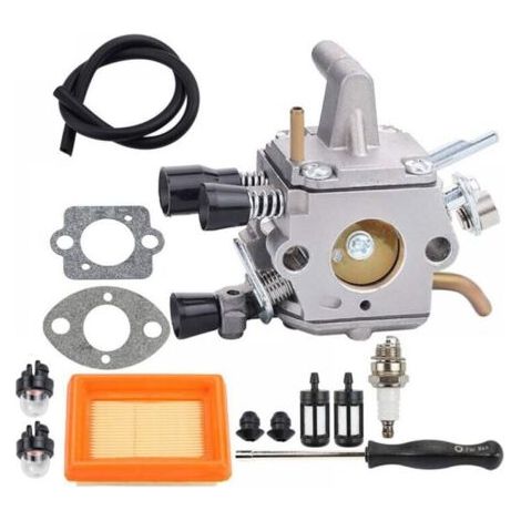 Carburateur FS120 pour débroussailleuse FS250R FS200 FS250 FS300 FS350 FR350 FR450 FR480 Remplacer le carburateur 4134 120 0653 4134 120 0603 (1/4)