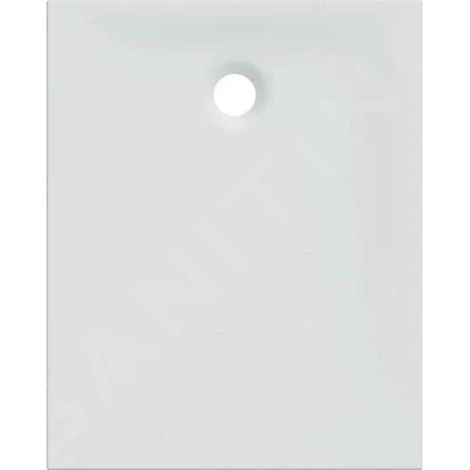 Douche Nemea GE, 100 x 80 cm rectangulaire, blanc mat (1/2)