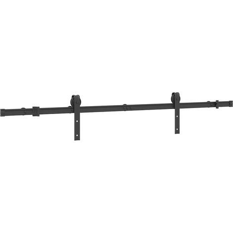 Maison Exclusive - Kit de herrajes para puertas correderas acero