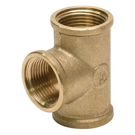 Conector en T Tycner WEW-WEW de latón de 3/8