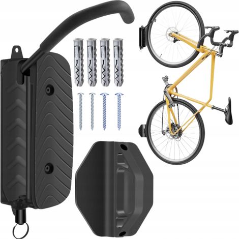 SUPPORTO DA PARETE PER BICICLETTE, GANCIO PER BICICLETTE DA PARETE, ROBUSTO, REGOLABILE, 20KG