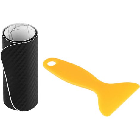 Adhesivo protector, adhesivo de protección de bordes, adhesivo antideslizante de PVC, reparación de parachoques trasero para automóviles y hogares - Crezuo