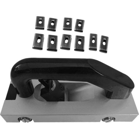 Outil de rainurage en vinyle à roulettes en forme de U pour rainurage de sol - Outil de soudure en plastique PVC (1/5)