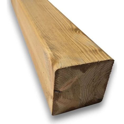 Trave Lamellare 9x9 in Pino Nordico 300 cm - Finitura Rovere Naturale