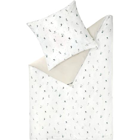 SPORTALM KITZBÜHEL biancheria da letto SKIING - 1 pezzo 135x200 cm, Bianco