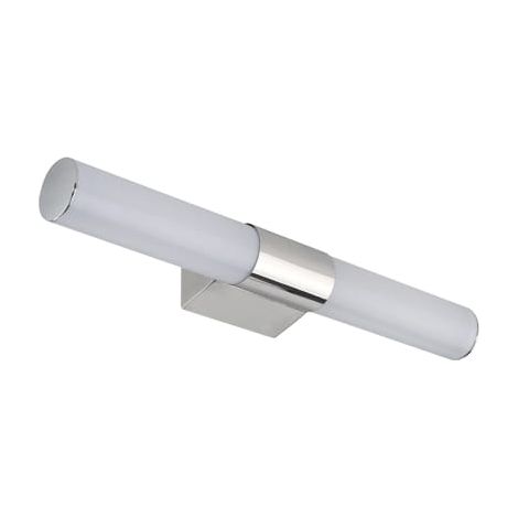 Aplique de pared para baño sobre el espejo, blanco, 42,5 cm, LED de 12 W, 4000 K, 1135 lm, IP44, Otylia Ideus 03194