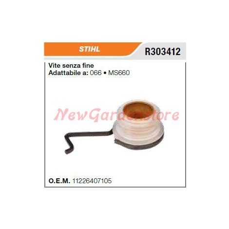 Vite senza fine pompa olio STIHL motosega 066 MS660 R303412