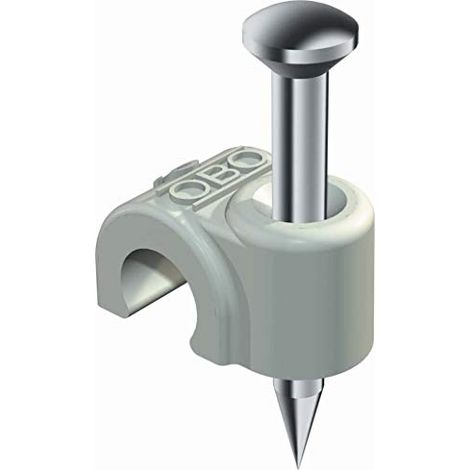 OBO Bettermann Vertr Iso-Nagel-Clip 9,0mm 2009 35 LGR SP 100 Stk