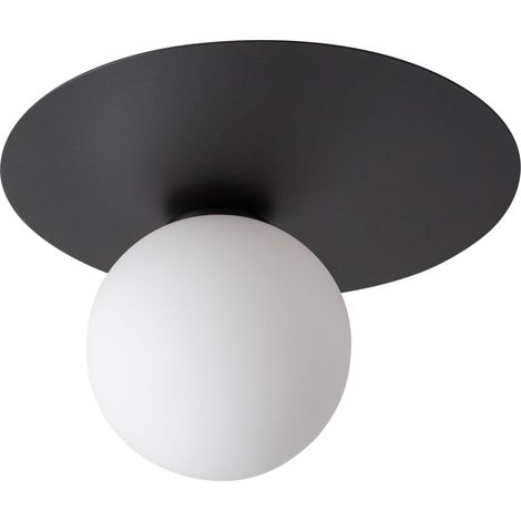 Sigma Argon Deckenlampe Schwarz und Weiß Minimalistisches Design