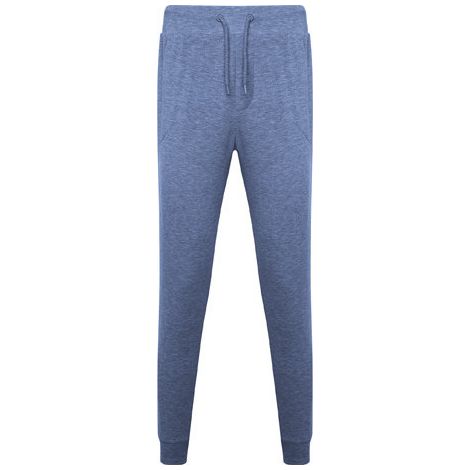 Pantalón largo unisex con puño en el bajo y ajuste con cordones para deporte IRIA XL Denim vigoré (1/3)