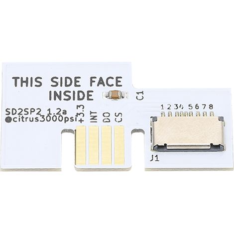 Carte mère pour lecteur de cartes micro-mémoire, haute qualité professionnelle, blanche (1/5)