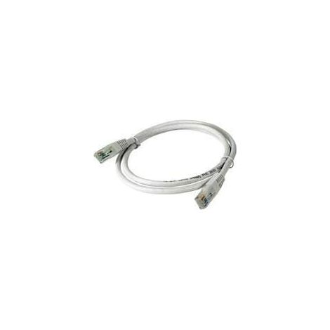 Cable de red RJ45 S/FTP Cat 6A Cu LSFH 1m gris (1/2)