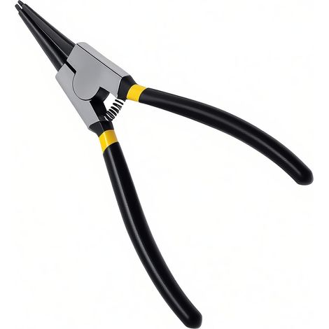 Pince Circlips 230mm, Extérieur Droite, Ressort Interne, Anti-Rouille, Taille de Tête : 1,78 mm. (1/5)