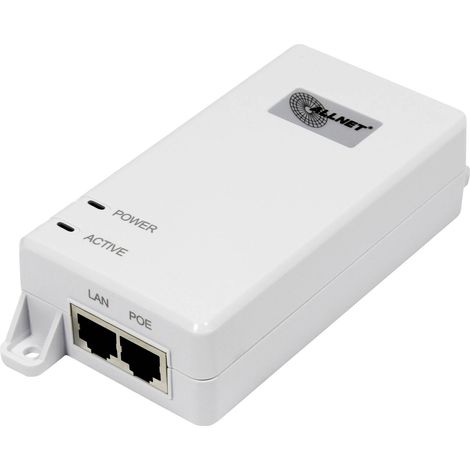 Z ALLNET Inyector PoE Gigabit PoE & PoE+ (15,4W/30W) / Carcasa de plástico / ALL0488v6 (1/5)