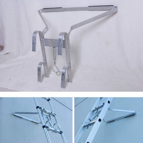 Universal Ladder Stand Off I-Shaped Down Pipe Downpipe - Ladder Accessory, Easy to Incease Ladder Safety (1/5)
