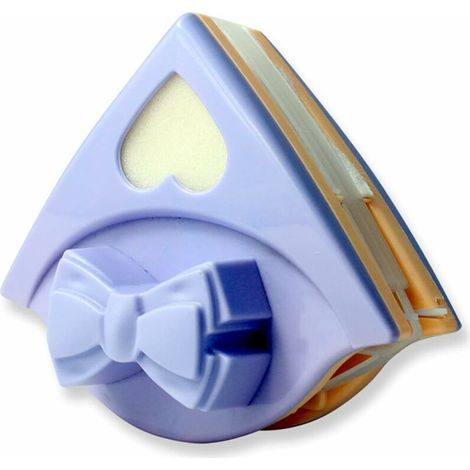 Lave Vitre Magnétique Nettoyeur de Vitres Double Latérale avec Corde Anti-Chute pour Verre Double Couche 3 à 8mm, Violet Clair (1/4)