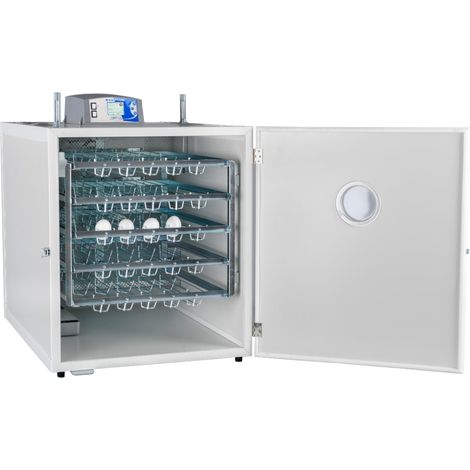 Couveuse automatique digitale pour volaille 320 œufs – Système de retournement automatique – Écran LCD – Isolation en polystyrène 20 mm – Fiem