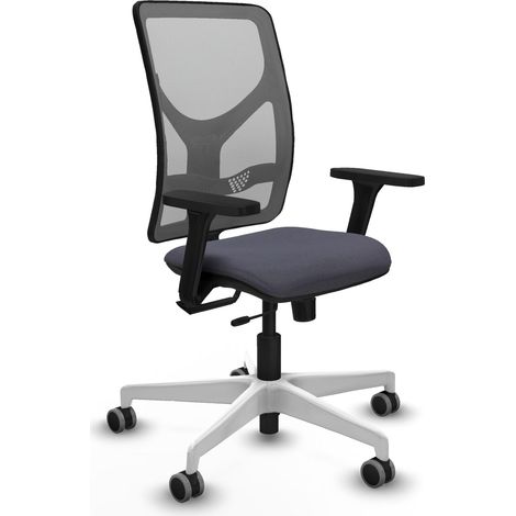 Chaise de bureau piqueras y crespo Motilla noir mousse haute densité (1/2)