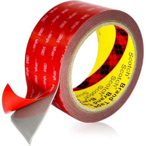 Ruban adhésif double face, 3 cm x 3 m, fabriqué avec du ruban adhésif 3M VHB pour une installation sécurisée et étanche adaptée aux cadres muraux, aux intérieurs de voiture, etc. (1/4)