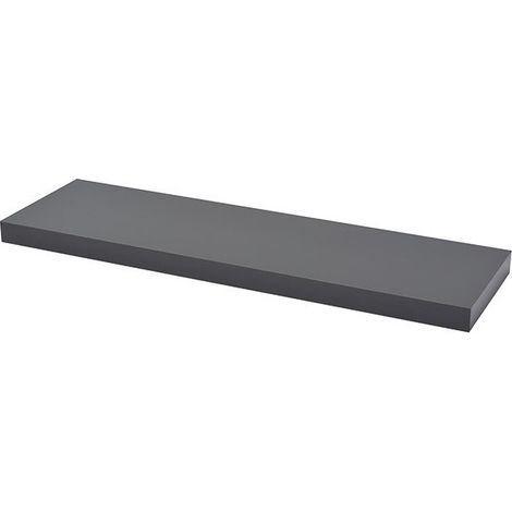 XL-Tablette Grau 38mm 80x23,5cm