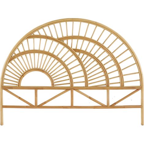 Cabecero de cama de ratán 160 cm SUNNY (1/3)