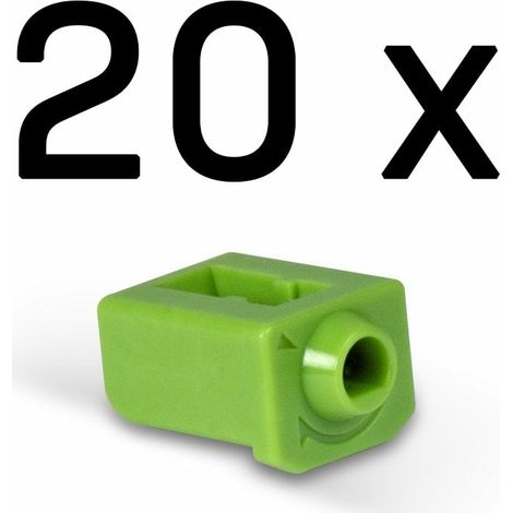 SFP PORT LOCKS GREEN 20PCS.
