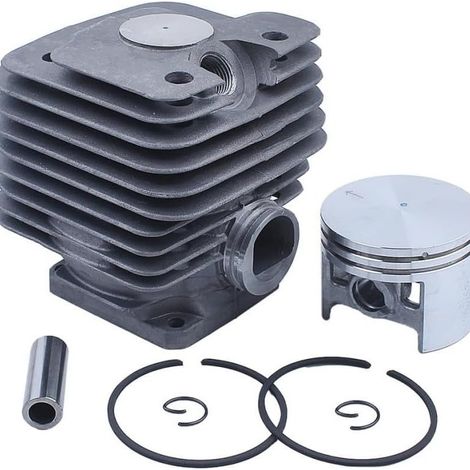 Kit cylindre complet 52mm, filtre air, filtre essence, kit piston compatible Stihl MS380, 1119 020 1202