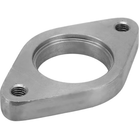 Bride de collecteur d'échappement 38mm acier inoxydable 2 boulons bride de wastegate externe universelle pour voitures (1/5)