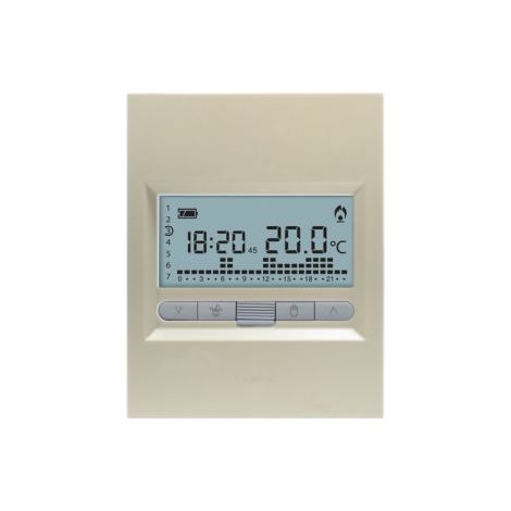 BPT Came TH350 termostato incasso compatibile Bticino Living NOW Sabbia Bianco Nero - TH350 TH/350 Sabbia