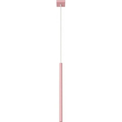 Lámparas colgantes PASTELO rosa acero 1xG9 8cm Sollux (1/2)