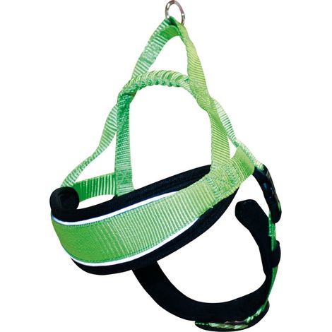 Pettorina Svedese Endurance Hiking in nylon imbottito e catarifrangente per cani: Arancione M