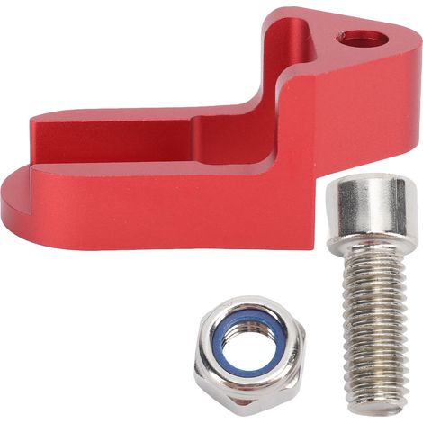 Rallonge d'étrier de frein pour vélo pliant, cadre 20 pouces, conversion de roues 451 à 406, selle rouge (1/5)