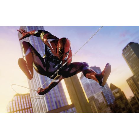 Papier peint panoramique - Marvel Spider-Man Huge Jump - Taille: 400 x 250 cm (1/5)