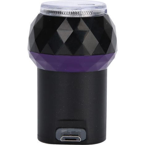 Rasoir électrique multifonctionnel UV professionnel, tondeuse à barbe portable, noir (MICRO USB) (1/5)