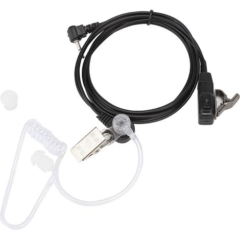 Micro-casque PTT avec connecteur 1 broche 2,5 mm pour talkie-walkie Motorola (1/5)