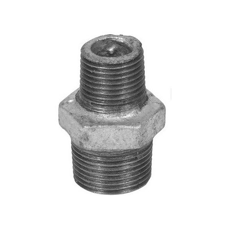 Reduziernippel 1 1/2" x 1 1/4" verzinkt 1 Stück.